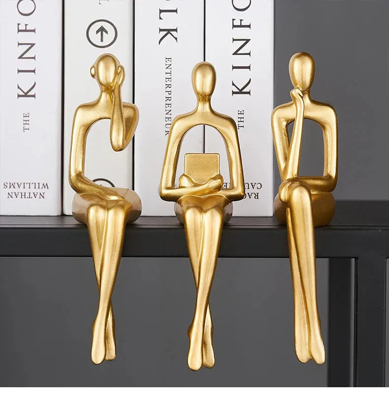 Abstract Thinker Statue - cocobear