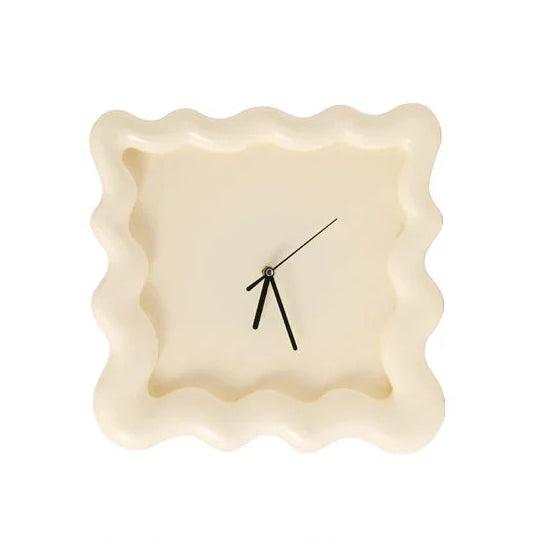 Cream Biscuit Clock _ cocobear