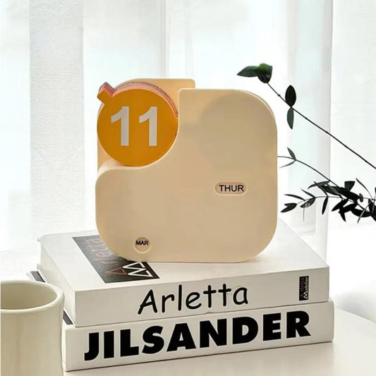 Flipping Desk Calendar