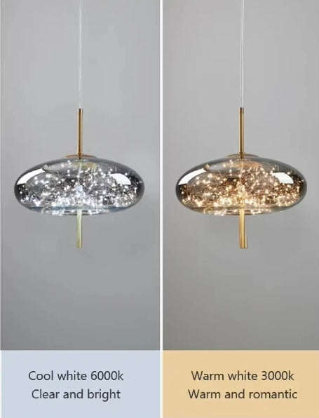 Modern Luxury Glass Pendent