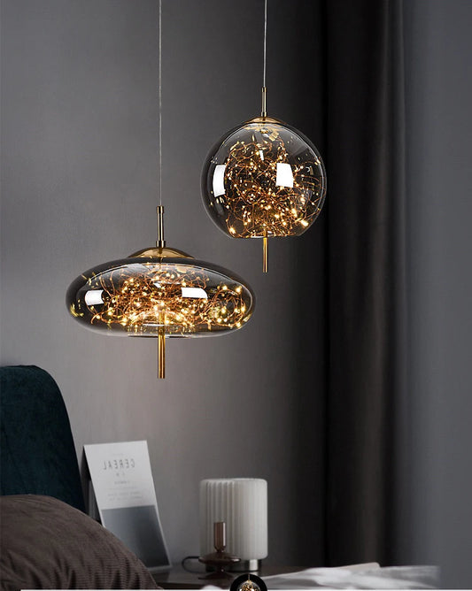 Modern Luxury Glass Pendent