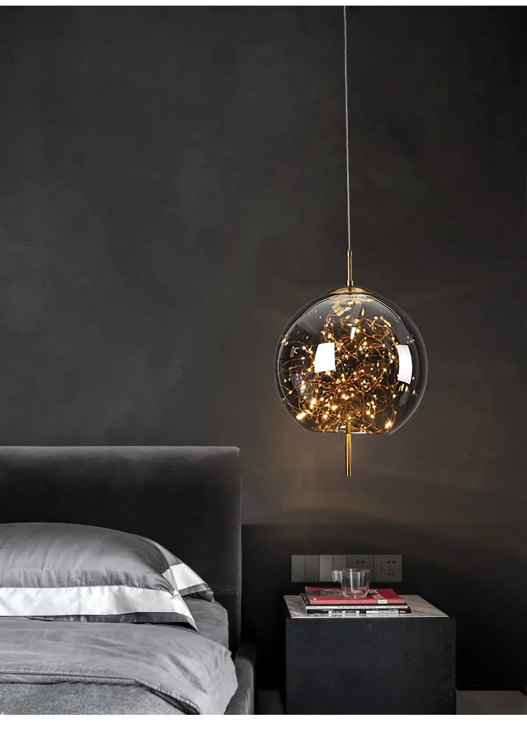 Modern Luxury Glass Pendent