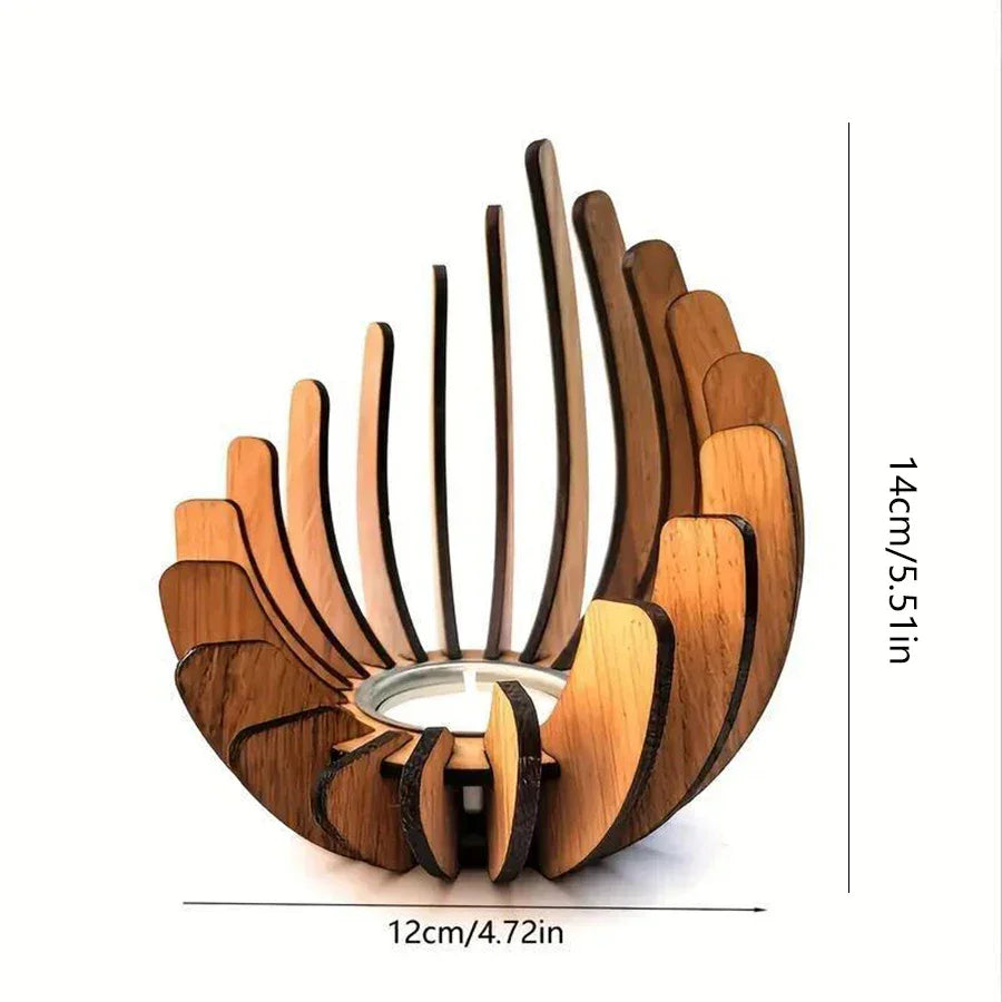 Lotus Shaped Candle Holder _ Brings calm, floral elegance