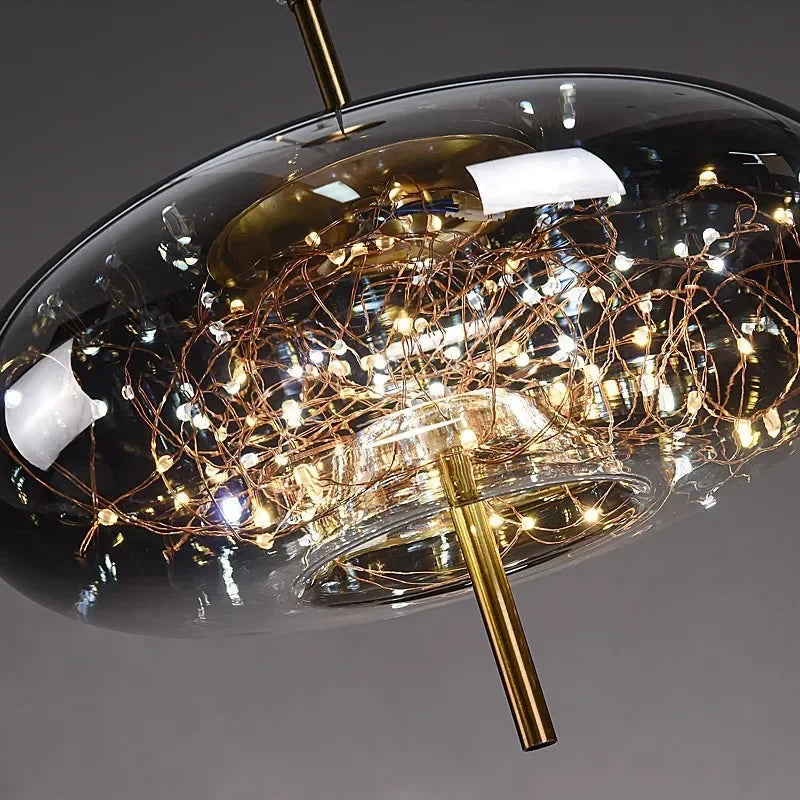 Modern Luxury Glass Pendent