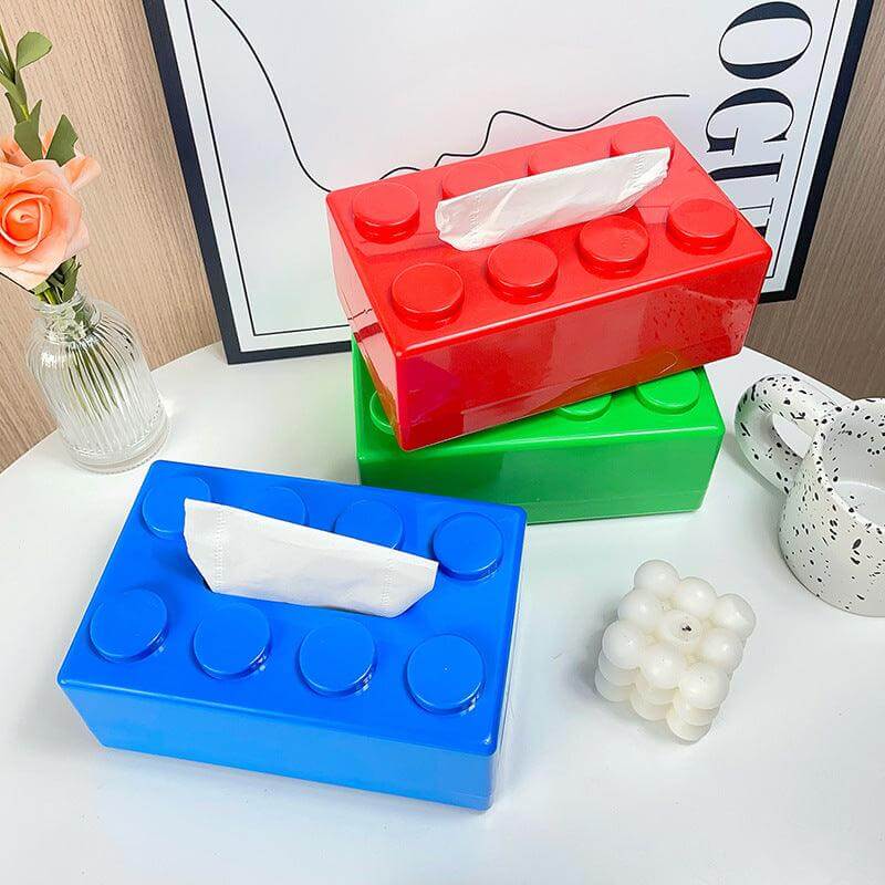 Lego Block Tissue Box