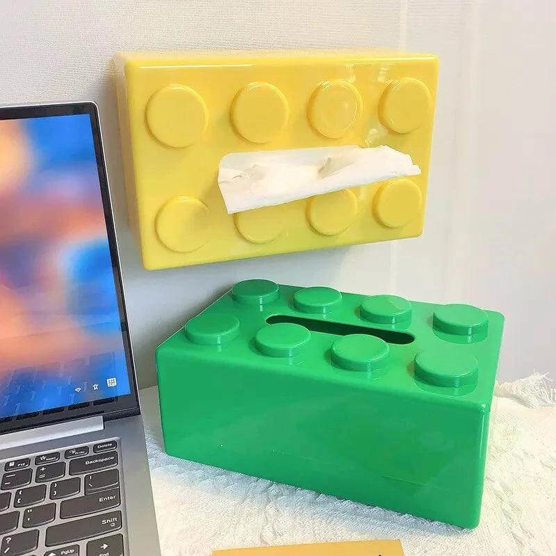 Lego Block Tissue Box