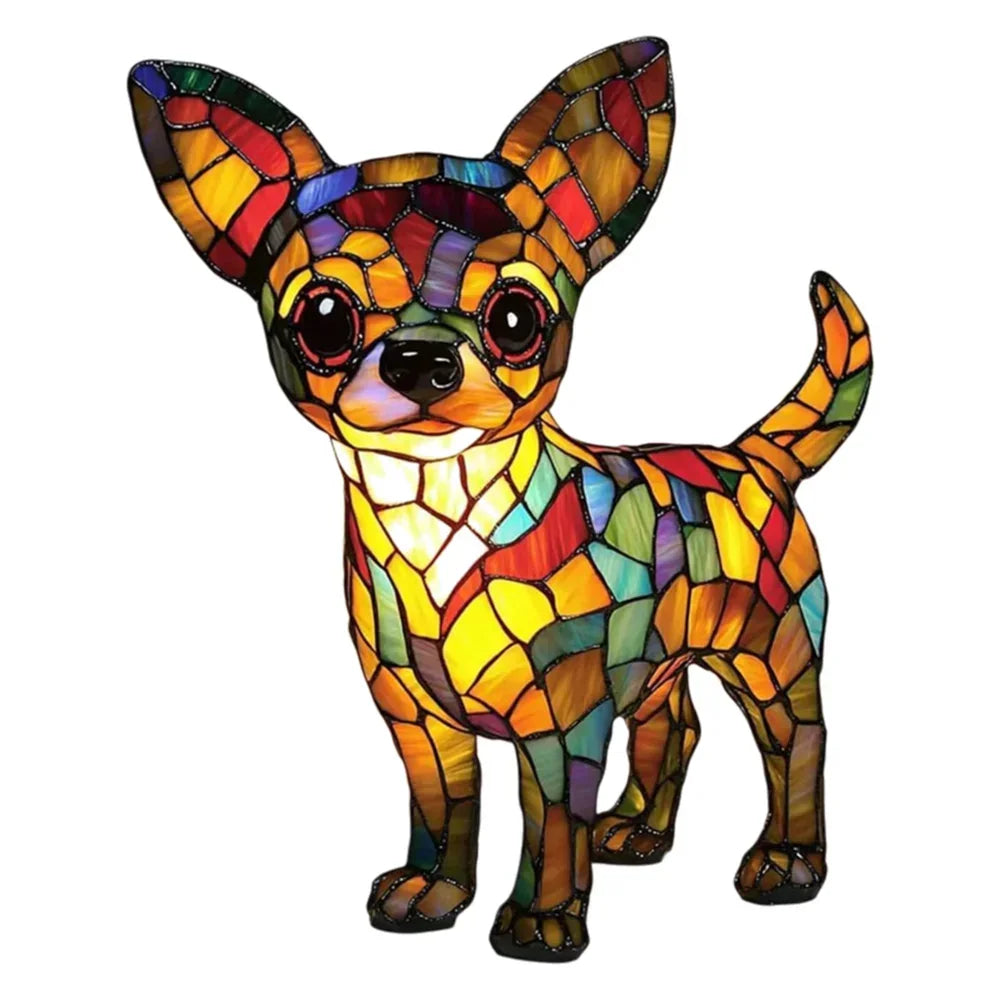 Dog Art Night Lamp _ Charm and a cozy glow