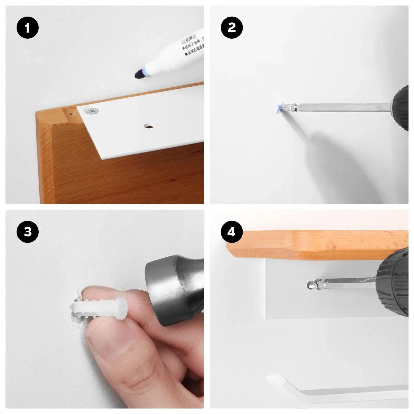 Wooden Paper Holder Shelf _ cocobear