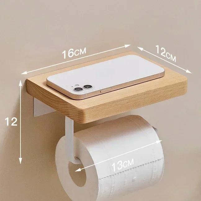 Wooden Paper Holder Shelf _ cocobear
