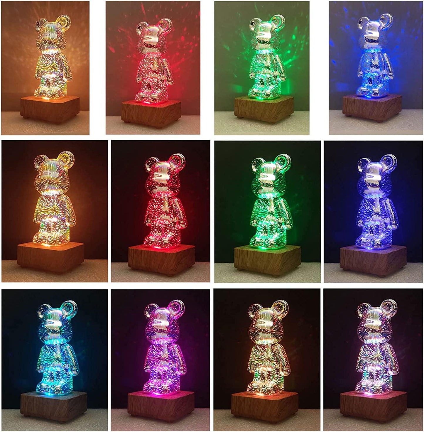 Bear Fireworks Lamp - cocobear