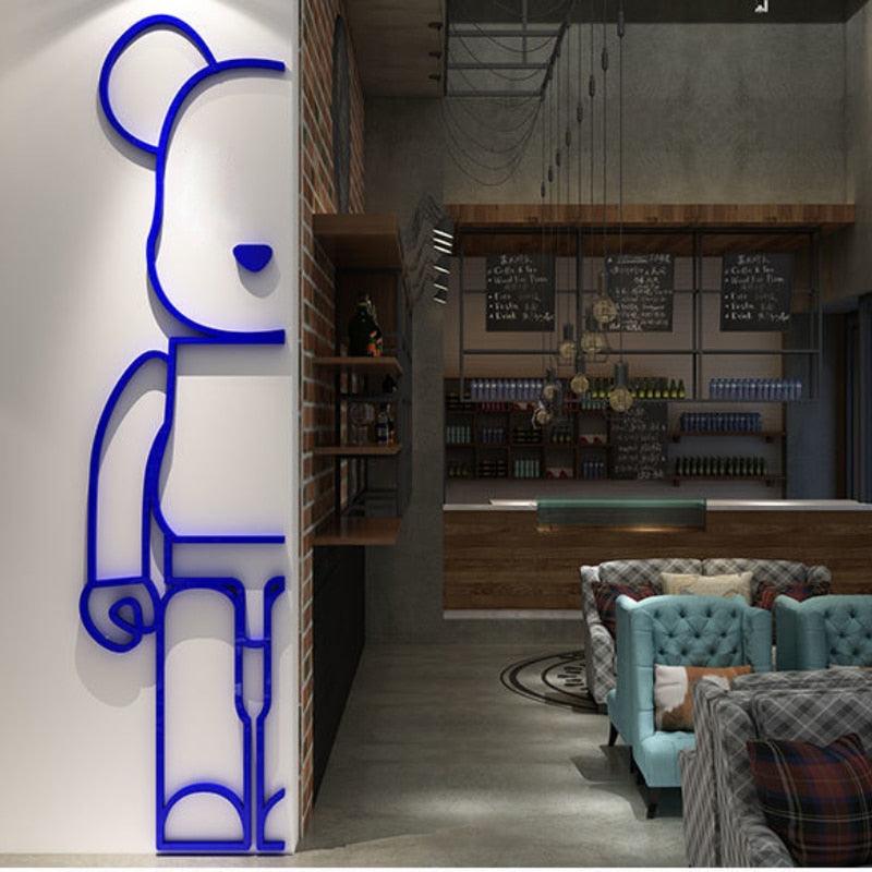 BearBrick Wall Sticker - cocobear