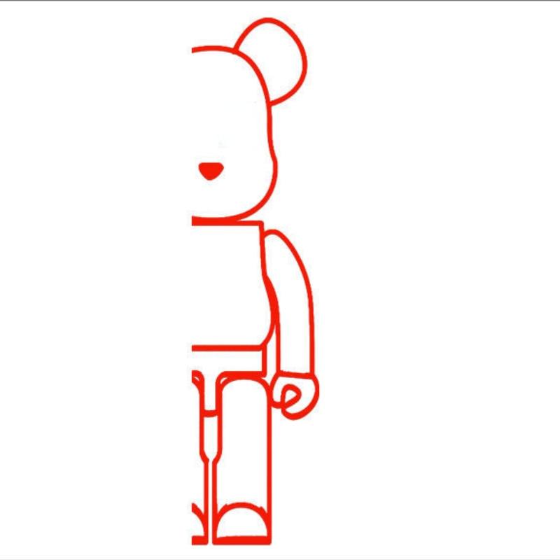 BearBrick Wall Sticker - cocobear