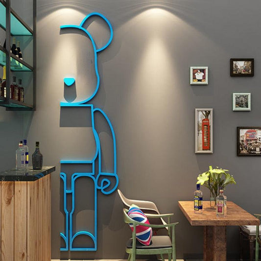 BearBrick Wall Sticker - cocobear