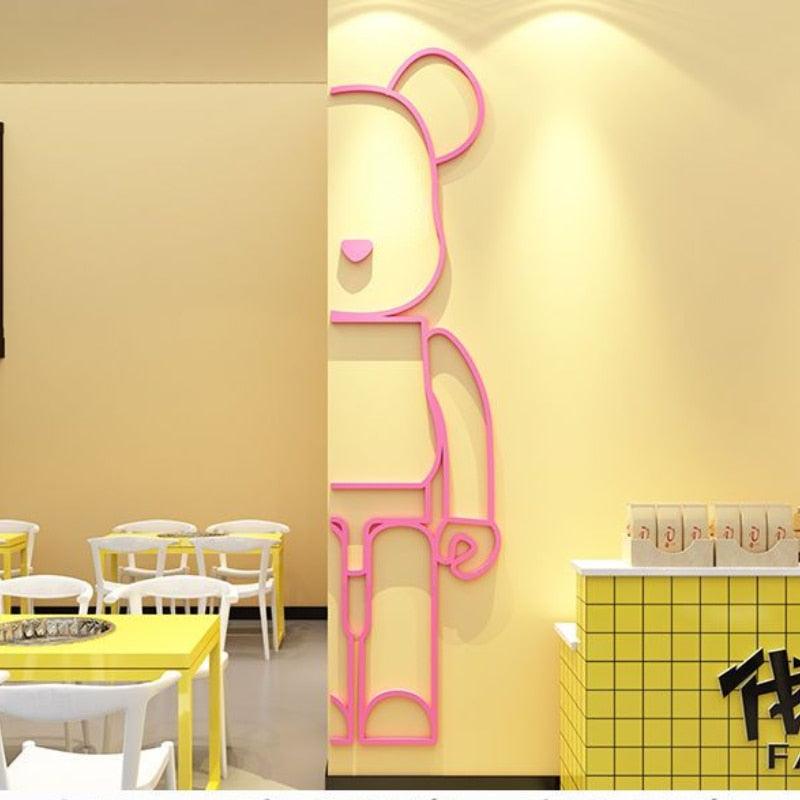 BearBrick Wall Sticker - cocobear