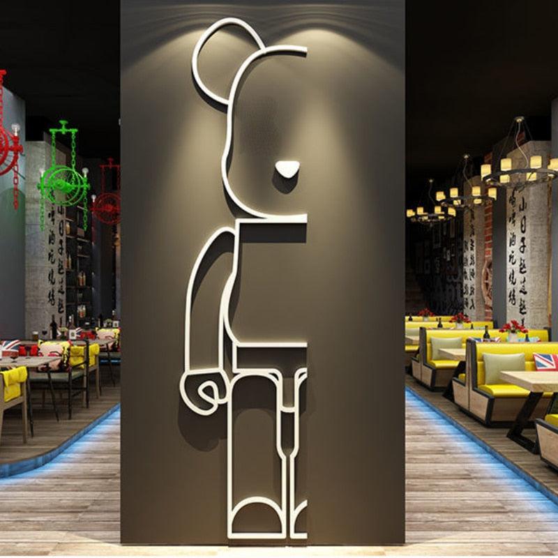 BearBrick Wall Sticker - cocobear