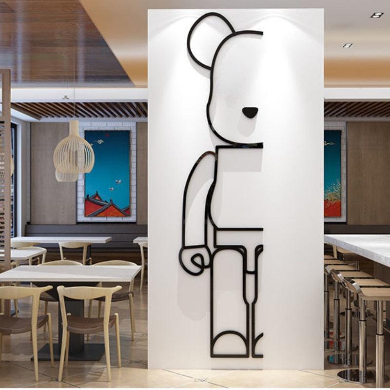 BearBrick Wall Sticker - cocobear