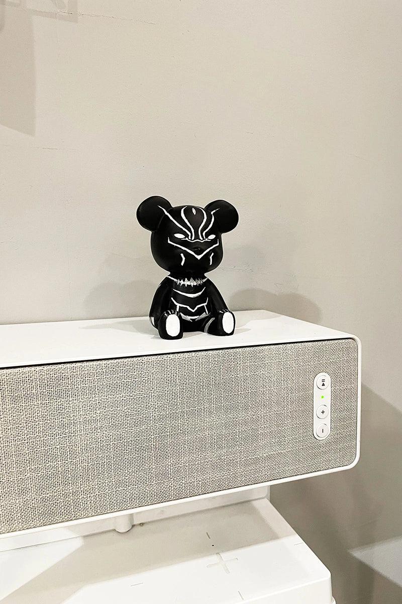 Black Panther Bear Figure - cocobear