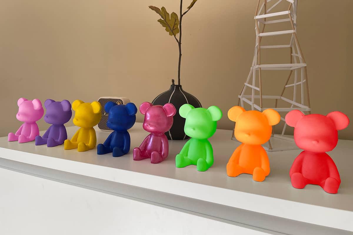 Colour Bear Figure - cocobear