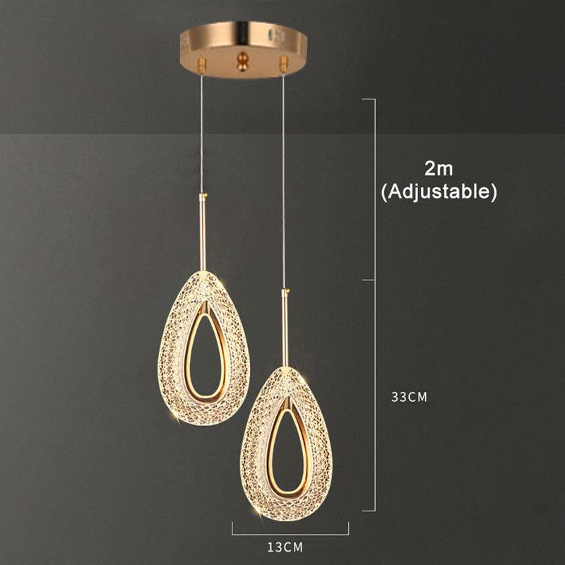 Crystal Elegance LED Pendant - cocobear