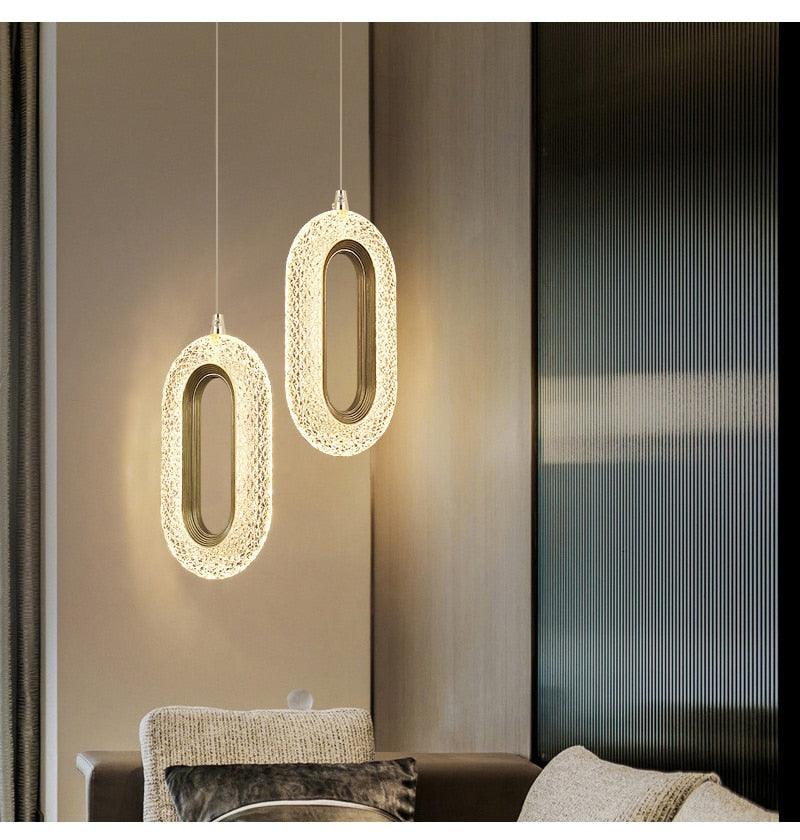 Crystal Elegance LED Pendant - cocobear