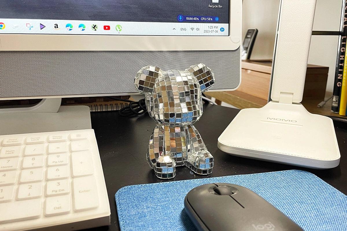 Crystal Mirror Bear Figure - cocobear