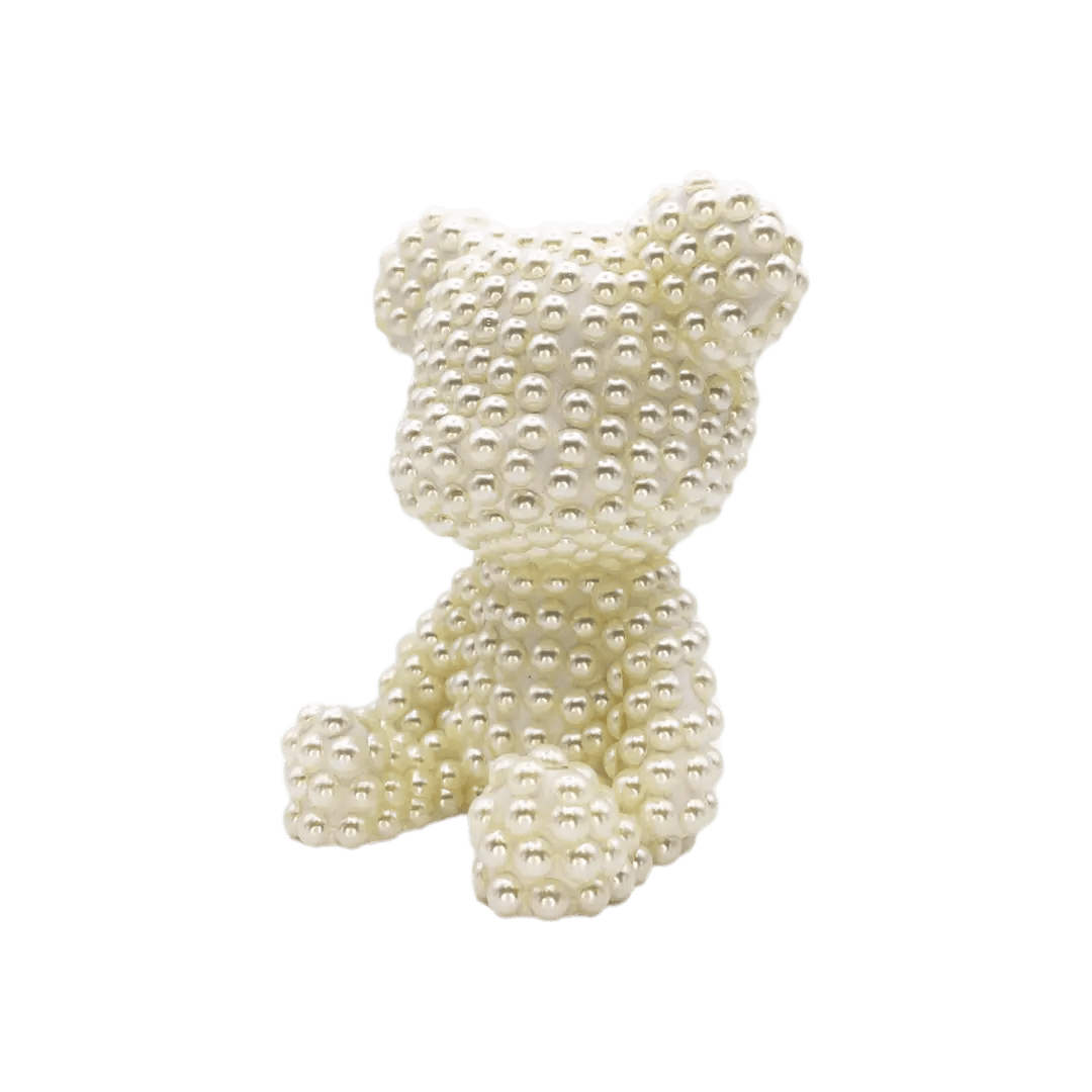 Crystal Pearl Bear Figure - cocobear