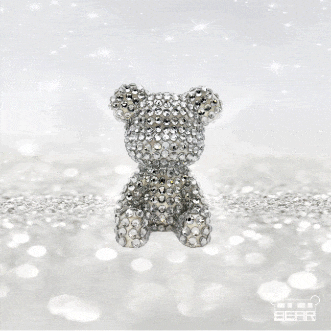 Crystal Shiny Bear Figure - cocobear