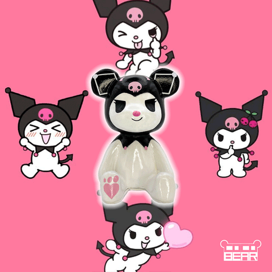 Kuromi Bear Figure - cocobear