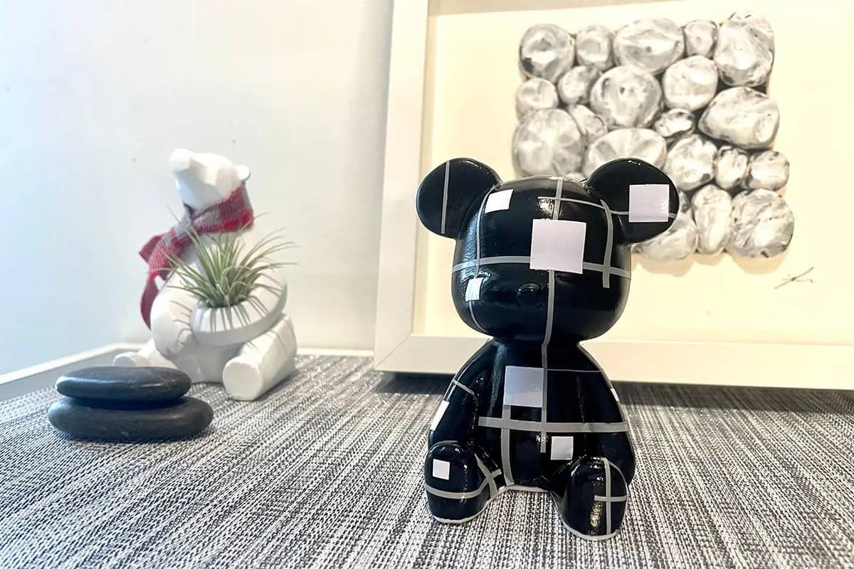 Mosaic Bear Figure - cocobear