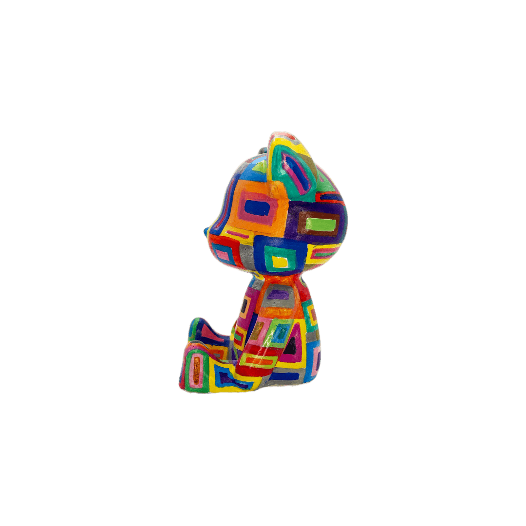 Pastel Bear Figure - cocobear