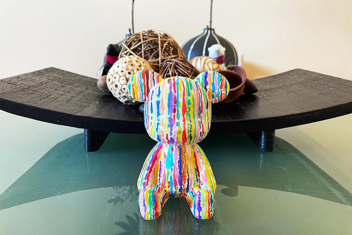 Rainbow Bear Figure - cocobear