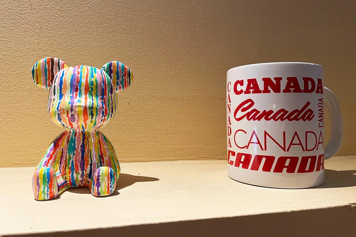 Rainbow Bear Figure - cocobear