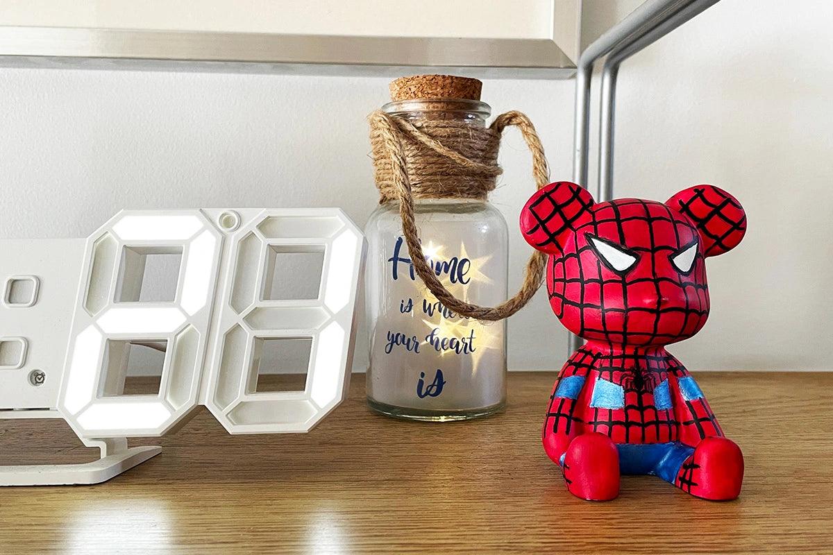 Spiderman Bear Figure - cocobear