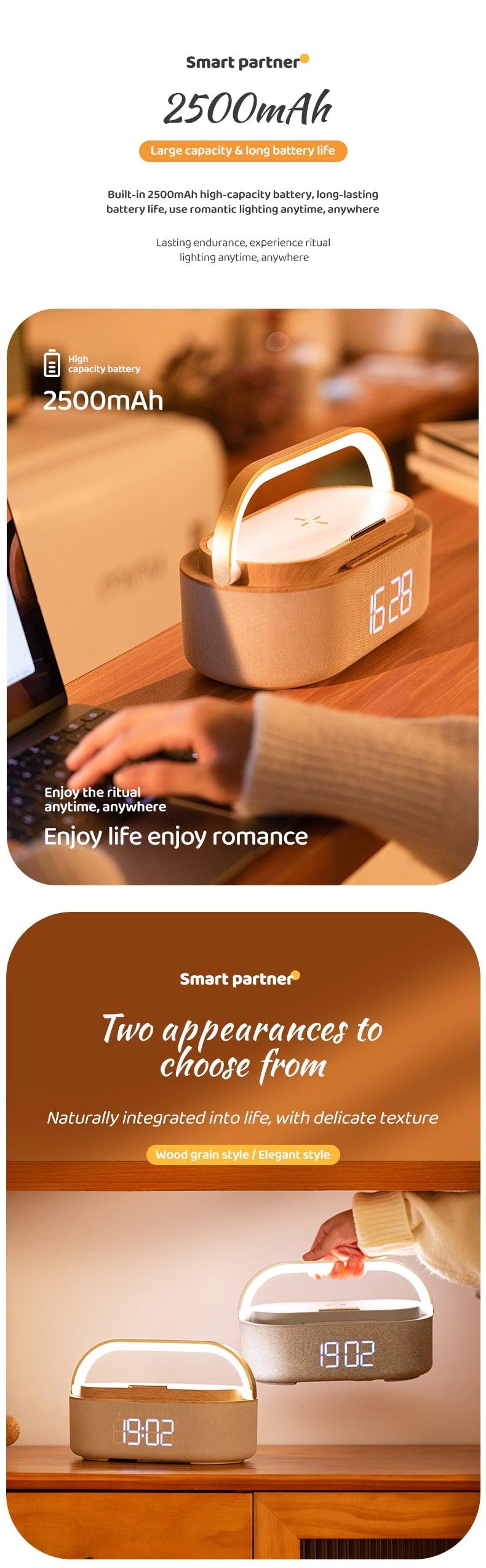 Wireless Charger with Bluetooth Speaker - cocobear
