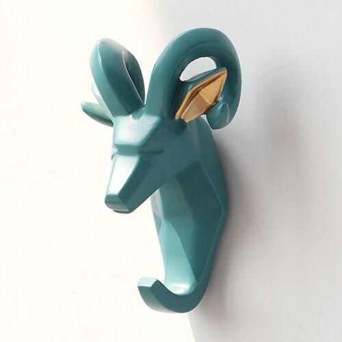 Animal Head Wall Key Holder - cocobear