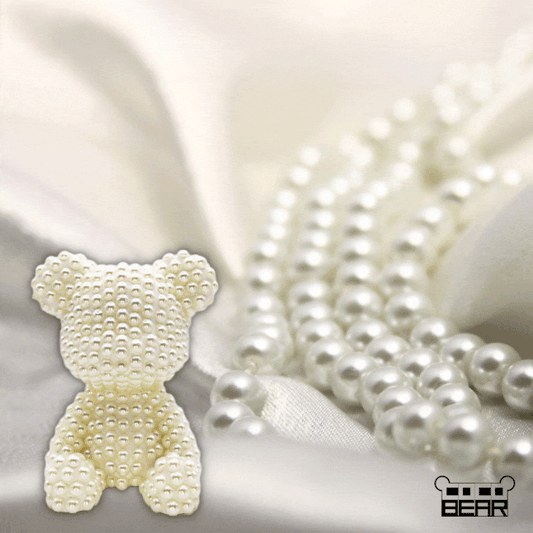 Crystal Pearl Bear Figure - cocobear