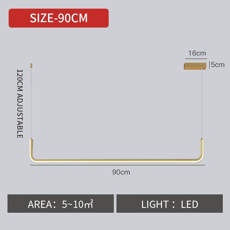 Simple Line Ceiling Light - cocobear