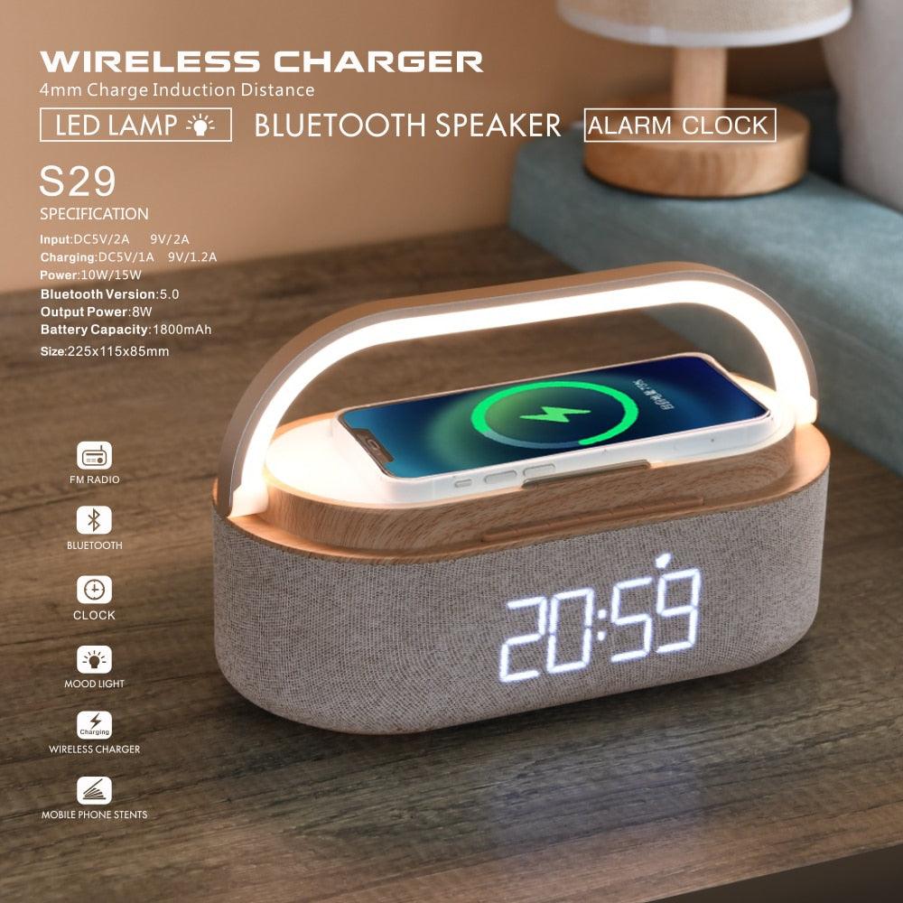 Wireless Charger with Bluetooth Speaker - cocobear