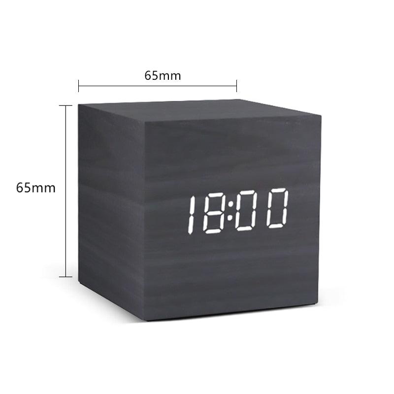 Wooden LED Alarm Clocks - cocobear