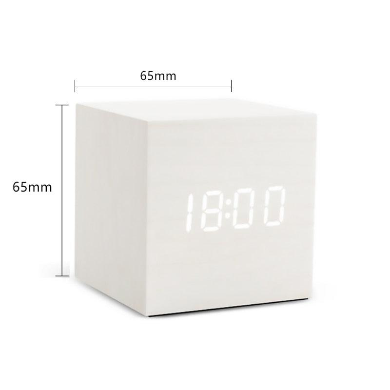 Wooden LED Alarm Clocks - cocobear