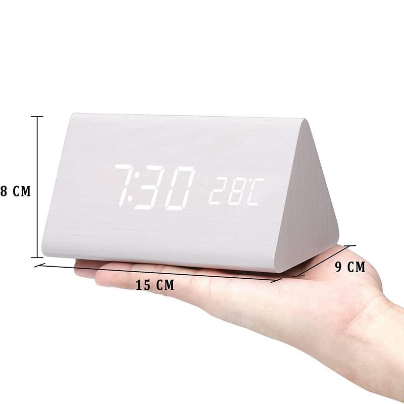 Wooden LED Alarm Clocks - cocobear