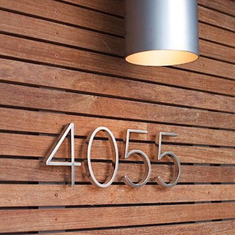 Zinc Address Signage - cocobear