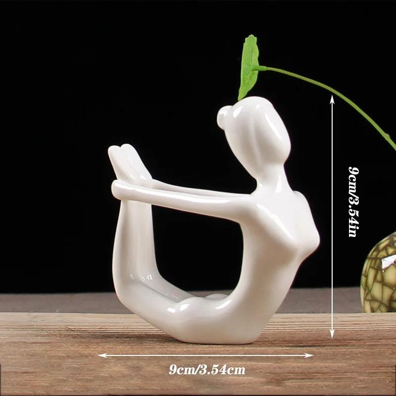 Abstract Yoga Statue - cocobear