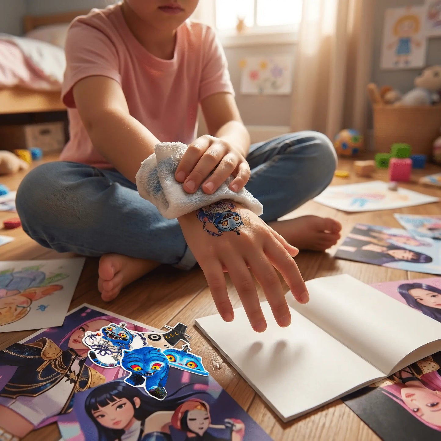 Kpop Demon Hunters Temporary Tattoos