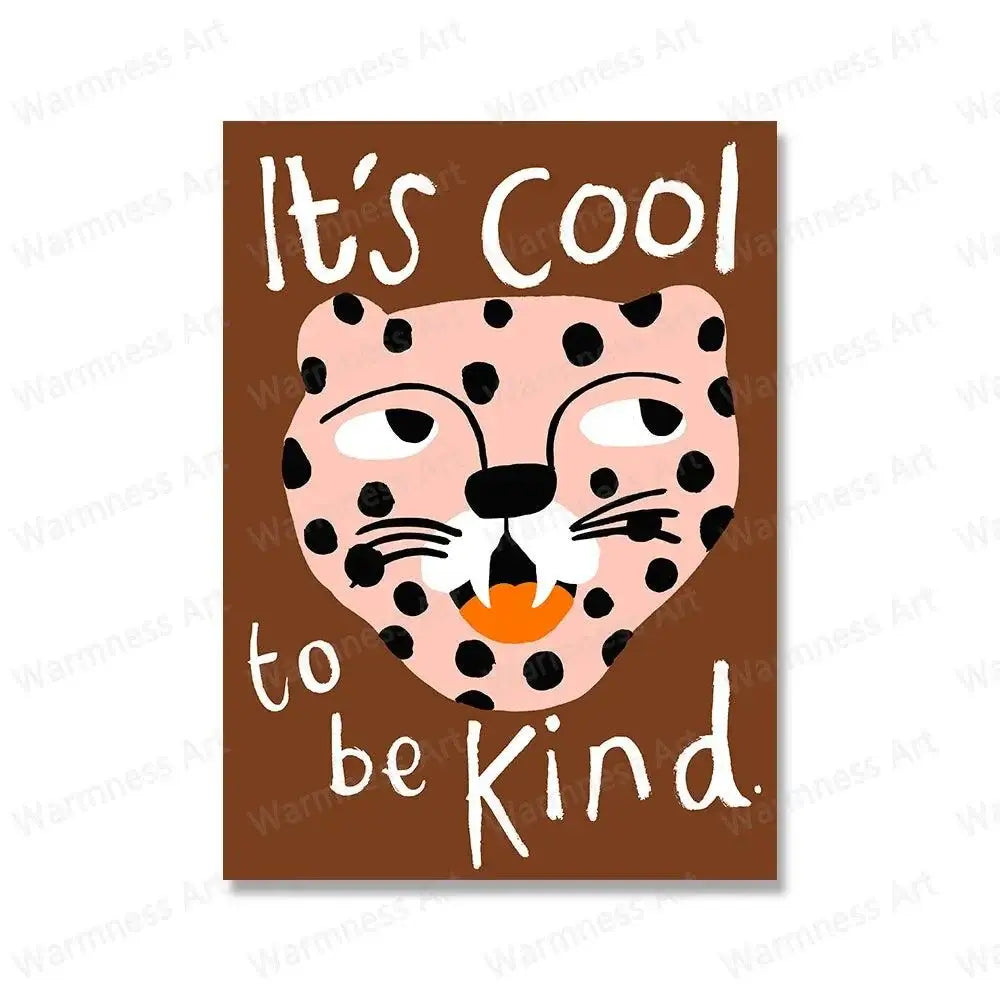 Cartoon Animal Wall Poster _ cocobear