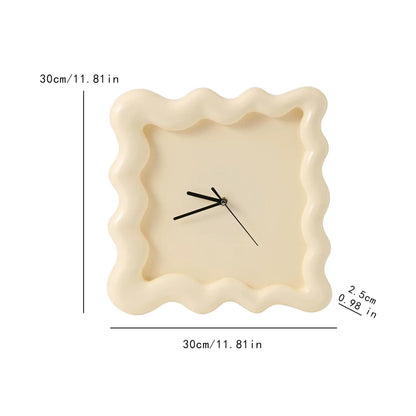 Cream Biscuit Clock