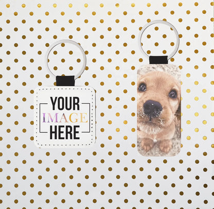 Personalized Custom Keychain with a dog's face 