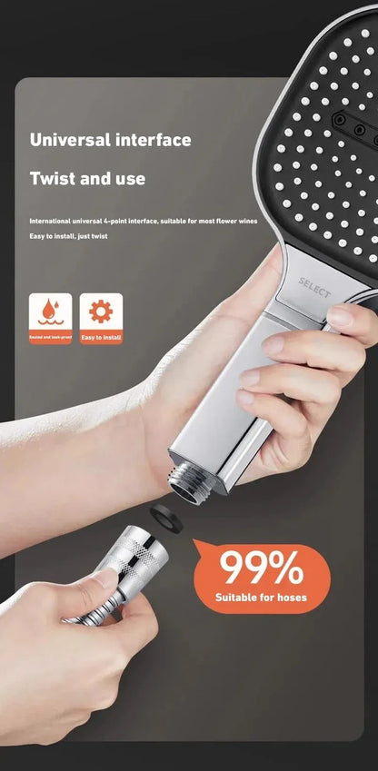 High Pressure Massage Shower Head - cocobear