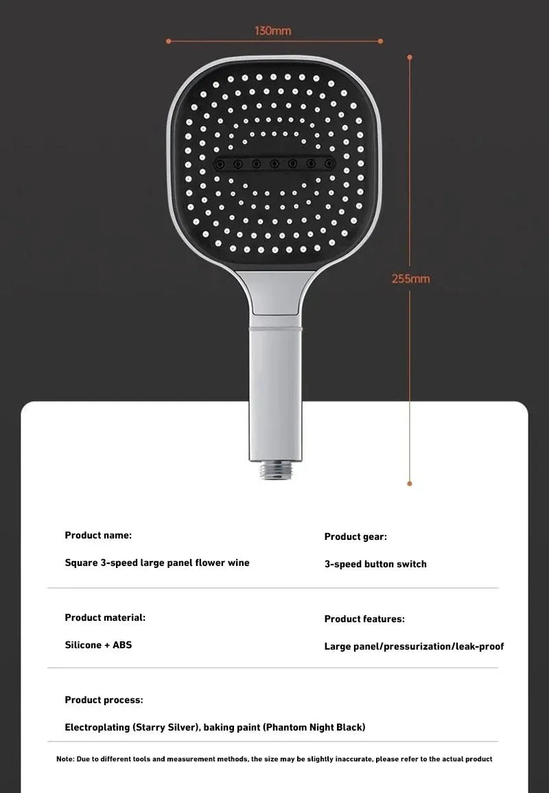 High Pressure Massage Shower Head - cocobear