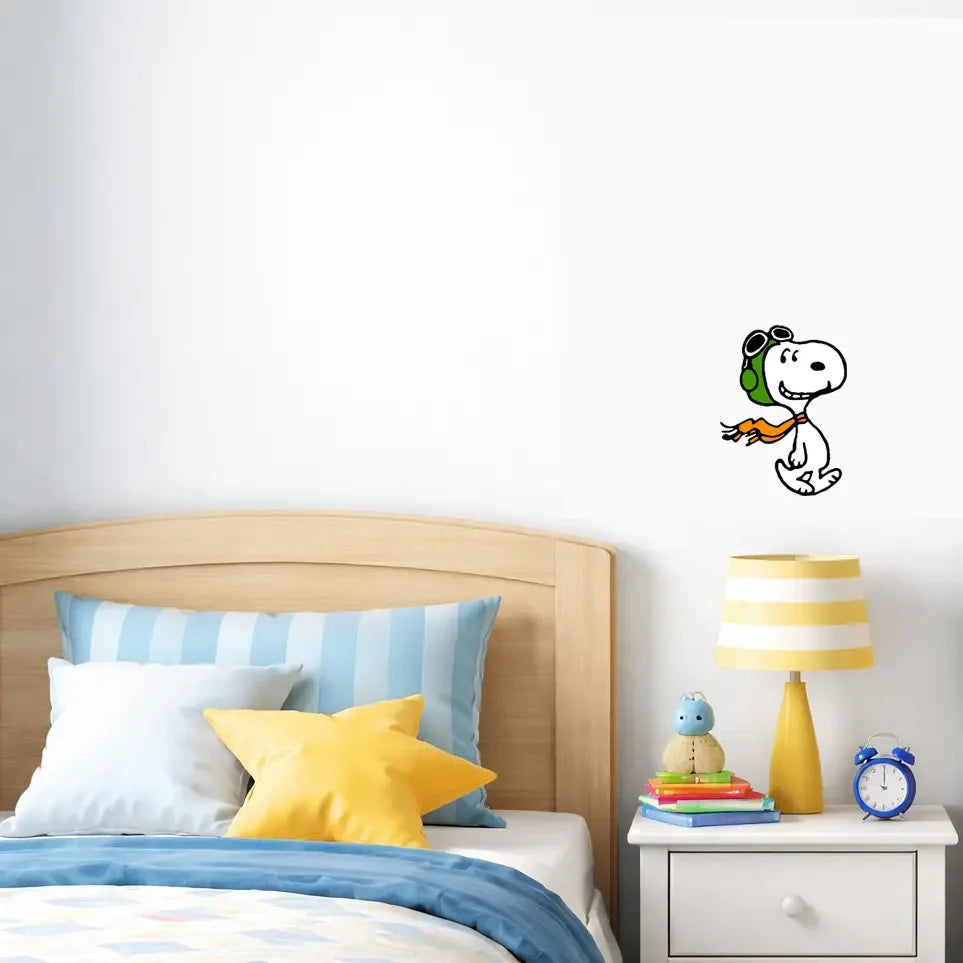 Snoopy & Woodstock Decal _ Not sticker, it is multilayer.